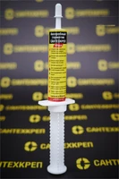 Анаэробный герметик Сантехкреп 10грамм, Шприц дозатор. 2398
